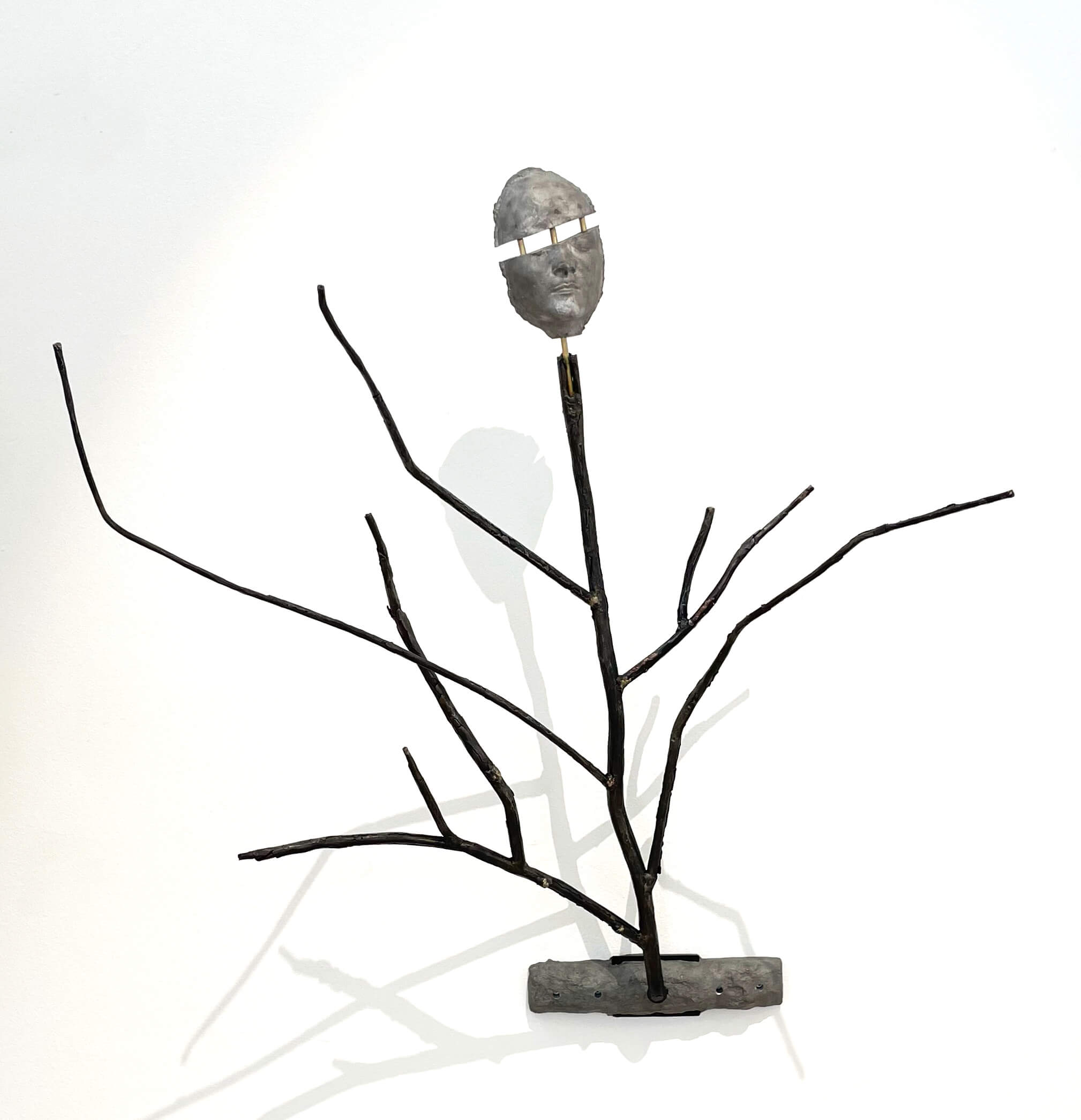 Growing Apart II - Metal Sculpture by Emi Candido